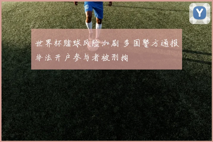 世界杯赌球风险加剧 多国警方通报非法开户参与者被刑拘